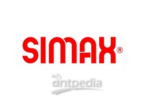 SIMAX 500mL透明蓝盖瓶，不含密封圈