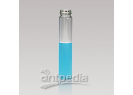 60ml存储瓶 透明实验室分析样品瓶 螺旋口玻璃采样瓶