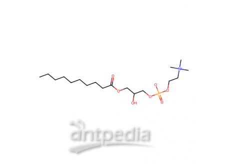 1-癸酰基-2-羟基-sn-甘油-3-磷酸胆碱，22248-63-1，95%