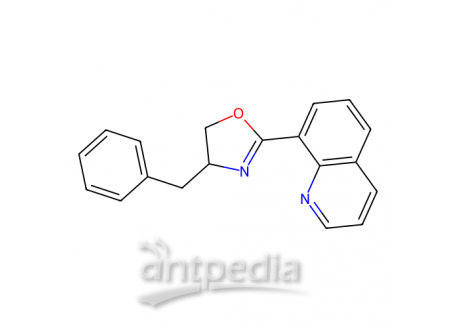 (R)-4-苄基-2-(喹啉-8-基)-4,5-二氢恶唑，259105-55-0，97%