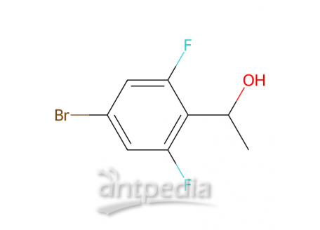 1-(4-溴-2,6-二氟苯基)乙醇，1214900-62-5，97%