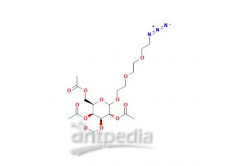 2-[2-（2-叠氮乙氧基）乙氧基]乙基2,3,4,6-四-O-乙酰基-D-吡喃半乳糖苷，381716-33-2，>95.0%(N)