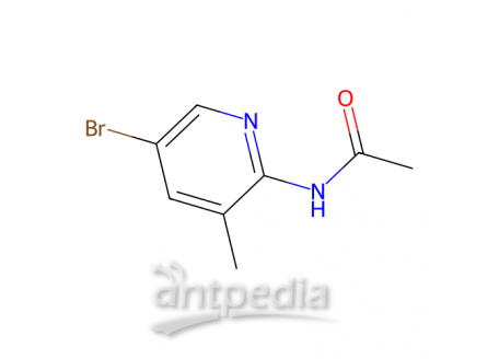 2-乙酰氨基-5-溴-3-甲基吡啶，142404-81-7，97%