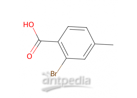 2-溴-4-甲基苯甲酸，7697-27-0，>98.0%(GC)