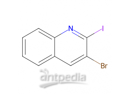3-溴-2-碘喹啉，898559-23-4，97%