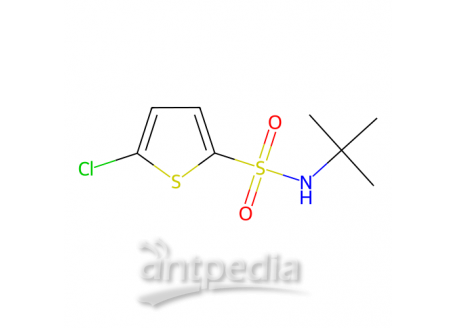5-氯-2-噻吩叔丁基磺酰胺，155731-14-9，95%
