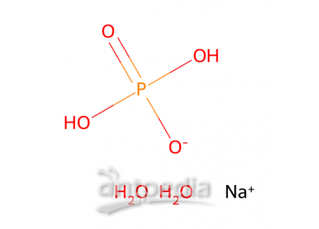磷酸二氢钠 二水合物，13472-35-0，purum p.a.，结晶，≥99.0%（T）