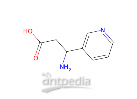 3-氨基-3-(3-吡啶基)丙酸，62247-21-6，>98.0%(HPLC)