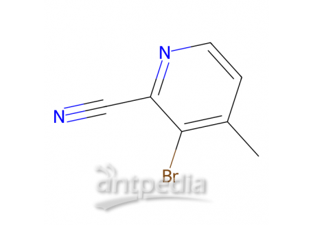 3-溴-2-氰基-4-甲基吡啶，717843-45-3，97%