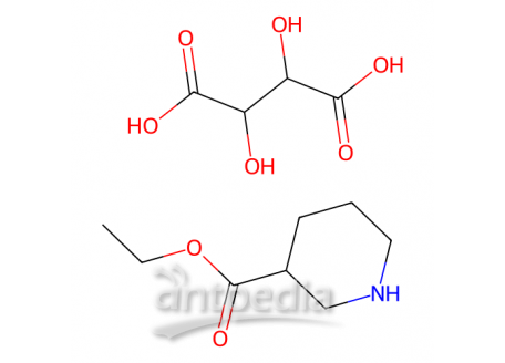 （S）-3-哌啶甲酸乙酯-D-酒石酸盐，83602-38-4，≥98.0%