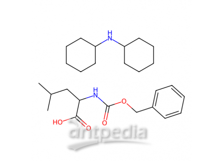 N-苄氧羰基-D-亮氨酸二环己胺盐，7662-58-0，>98.0%(T)