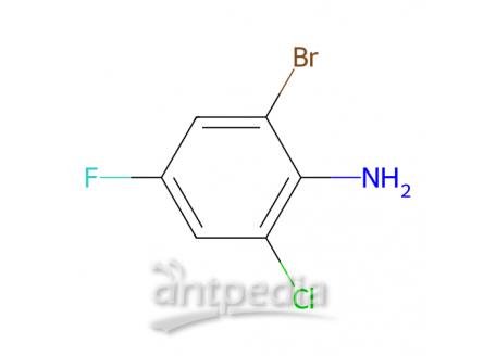 2-溴-6-氯-4-氟苯胺，201849-14-1，97%
