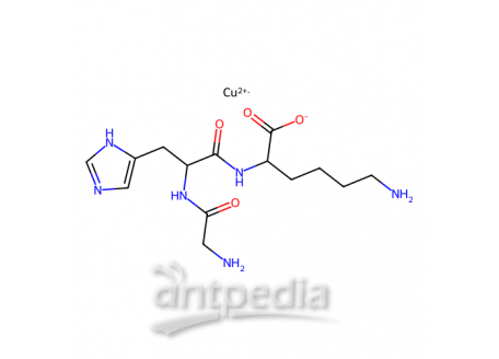 蓝铜肽（1:1）醋酸盐，89030-95-5，≥98.0%