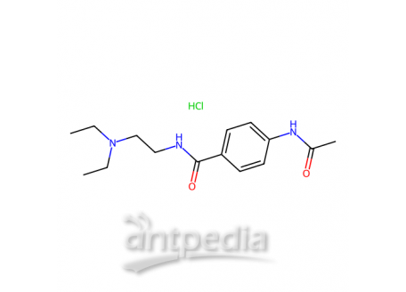 N-乙酰普鲁卡因胺 盐酸盐，34118-92-8，98% (HPLC)