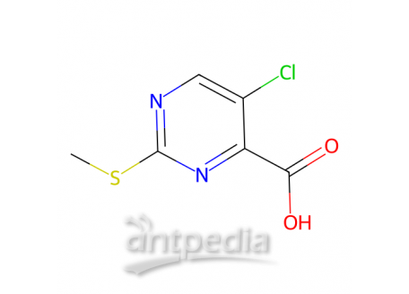 2-甲硫基-5-氯嘧啶-4-甲酸，61727-33-1，≥97%