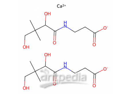 D -泛酸 半钙盐，137-08-6，生物制剂，适用于细胞培养，适用于昆虫细胞培养，适用于植物细胞培养