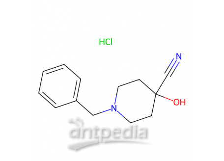 1-苄基-4-氰基-4-羟基哌啶盐酸盐，71617-20-4，98%