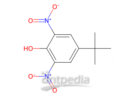 4-叔丁基-2,6-二硝基苯酚，4097-49-8，>97.0%(GC)
