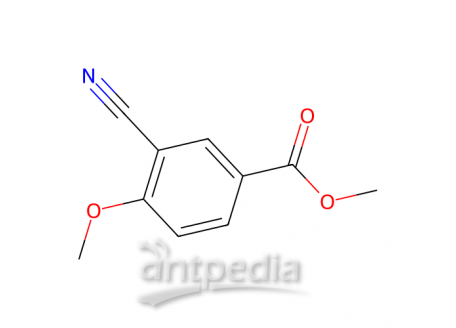 3-氰-4-甲氧基苯甲酸甲酯，25978-74-9，97%