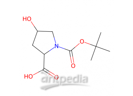 N-BOC-反式-4-羟基-D-脯氨酸，147266-92-0，≥99%