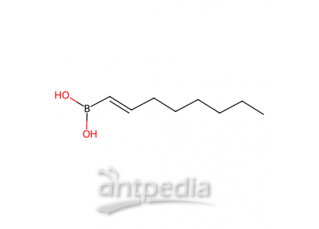 反式-1-辛烯-1-基硼酸（含不等量酸酐），42599-16-6，98%
