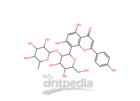 牡荆素鼠李糖苷，64820-99-1，95%