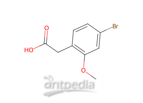 2-(4-溴-2-甲氧基苯基)乙酸，1026089-09-7，97%