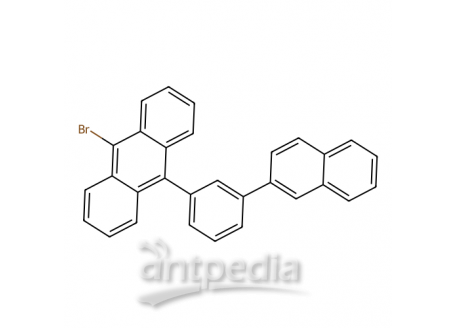 9-溴-10-[3-(2-萘基)苯基]蒽，944801-33-6，>98%(HPLC)