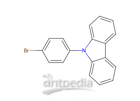 9-(4-溴苯基)咔唑，57102-42-8，98%