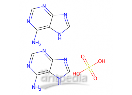腺嘌呤 半硫酸盐，321-30-2，用于植物细胞培养，98%