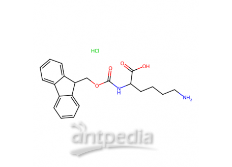 Nα-[(9H-芴-9-基甲氧基)羰基]-D-赖氨酸盐酸盐，201002-47-3，≥98.0%(HPLC)
