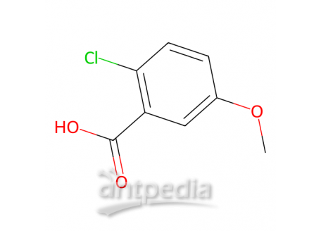 2-氯-5-甲氧基苯甲酸，6280-89-3，>98.0%(GC)