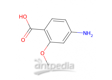 4-氨基-2-甲氧基苯甲酸，2486-80-8，≥98.0%