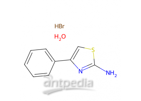2-氨基-4-苯基噻唑 氢溴酸盐 一水合物，52253-69-7，99%