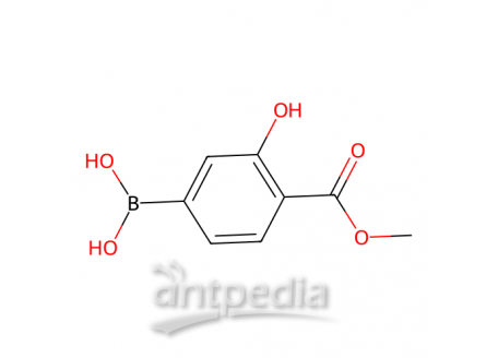 (3-羟基-4-(甲氧基羰基)苯基)硼酸（含有数量不等的酸酐），1207726-24-6，98%