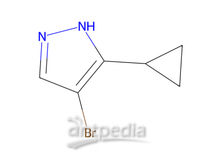 4-溴-5-环丙基-1H-吡唑，957345-28-7，97%