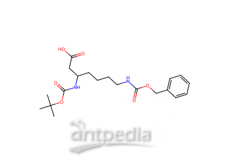 (S)-3-(Boc-氨基)-7-(Z-氨基)庚酸，346694-77-7，98%