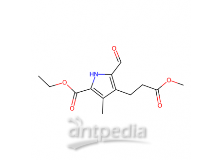 5-（乙氧羰基）-2-甲酰基-4-甲基-1H-吡咯-3-丙酸甲酯，54278-05-6，97%