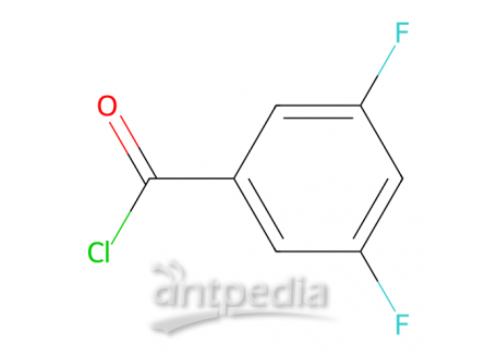 3,5-二氟苯甲酰氯，129714-97-2，>98.0%(GC)