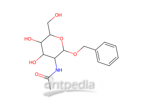 苄基2-乙酰氨基-2-脱氧-β-D-吡喃葡萄糖苷，13343-67-4，98%