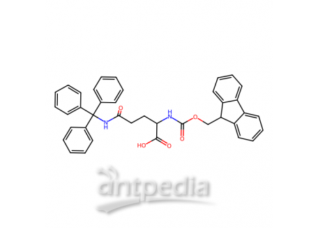 Fmoc-N-三苯甲基-L-谷氨酰胺，132327-80-1，95%