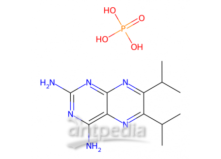 2,4-二氨基-6,7-二异丙基蝶啶 磷酸盐，84176-65-8，≥95%