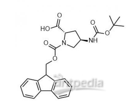 (2S,4R)-Fmoc-4-叔丁氧羰基氨基吡咯烷-2-甲酸，273222-06-3，97%