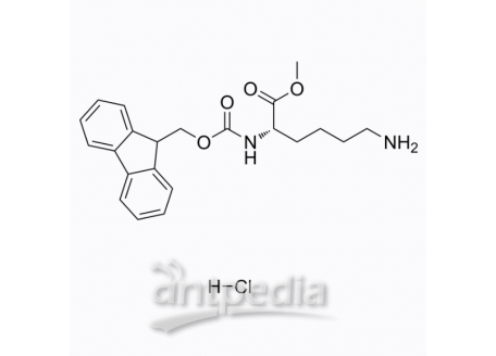Fmoc-赖氨酸甲酯盐酸盐，847658-45-1，97%