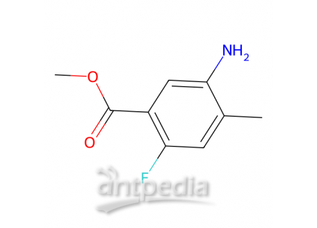 5-氨基-2-氟-4-甲基苯甲酸甲酯，1504965-88-1，98%