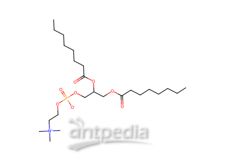 1,2-二辛酰基-sn-甘油-3-磷酸胆碱，19191-91-4，>99%