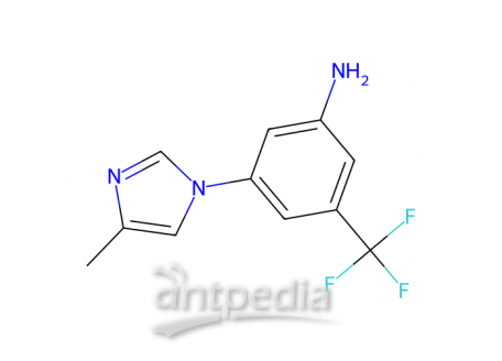 3-(4-甲基-1H-咪唑-1-基)-5-(三氟甲基)苯胺，641571-11-1，>98.0%