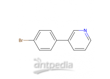 3-(4-溴苯基)吡啶，129013-83-8，>96.0%(GC)