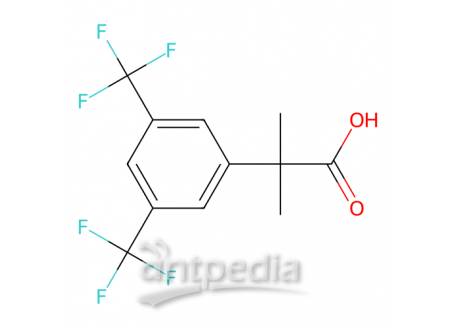 2-(3,5-双-三氟甲基-苯基)-2-甲基丙酸，289686-70-0，97%