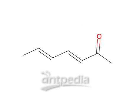 2,4-庚二烯-6-酮(含稳定剂HQ)，3916-64-1，95%，异构体混合物